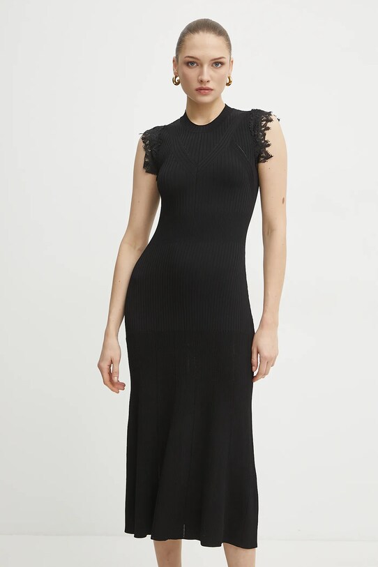 Ermanno Scervino ruha ujjatlan fekete 56TQ004EO1