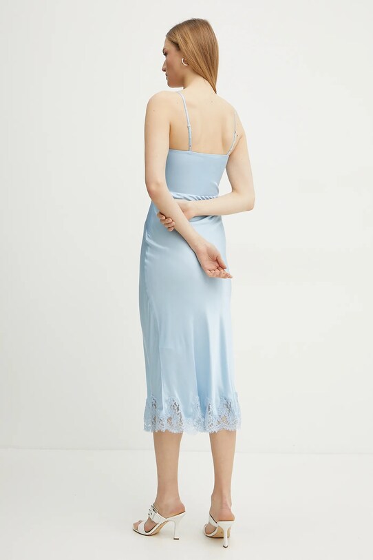 Odzież Ermanno Scervino sukienka 56TQ057EL1 niebieski