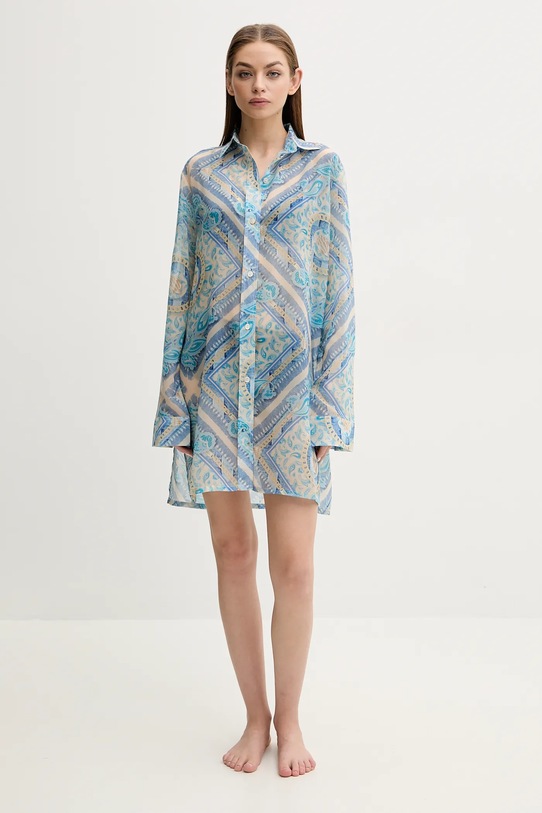 Kurt Geiger London rochie de plaja 2301289609 albastru SS25