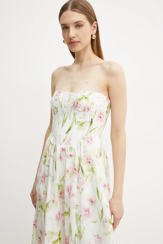 Bardot rochie alb 58164DB3