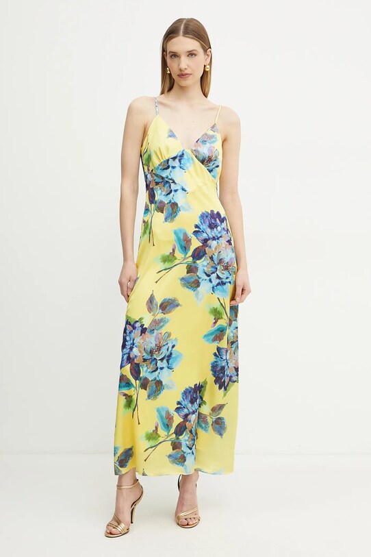 Bardot rochie maxi galben 58466DB3