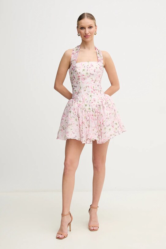 Сукня Bardot 59743DB рожевий SS25