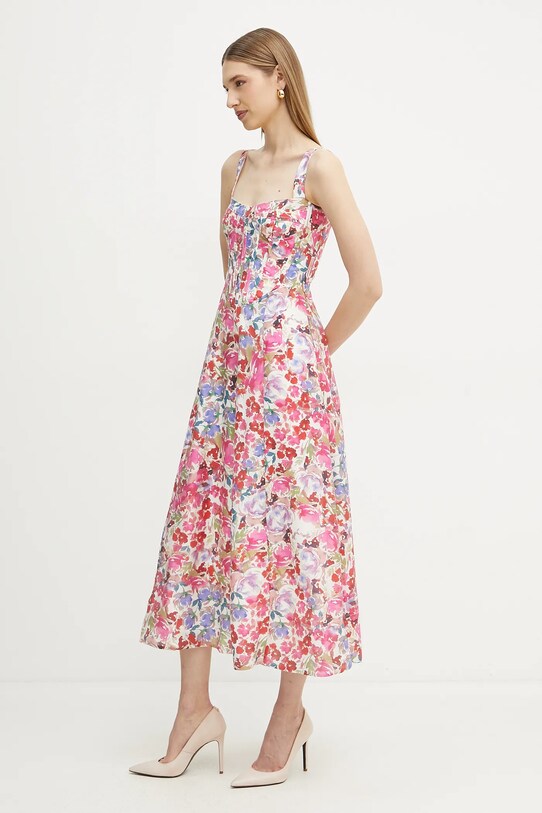 Šaty Bardot 59825DB růžová SS25