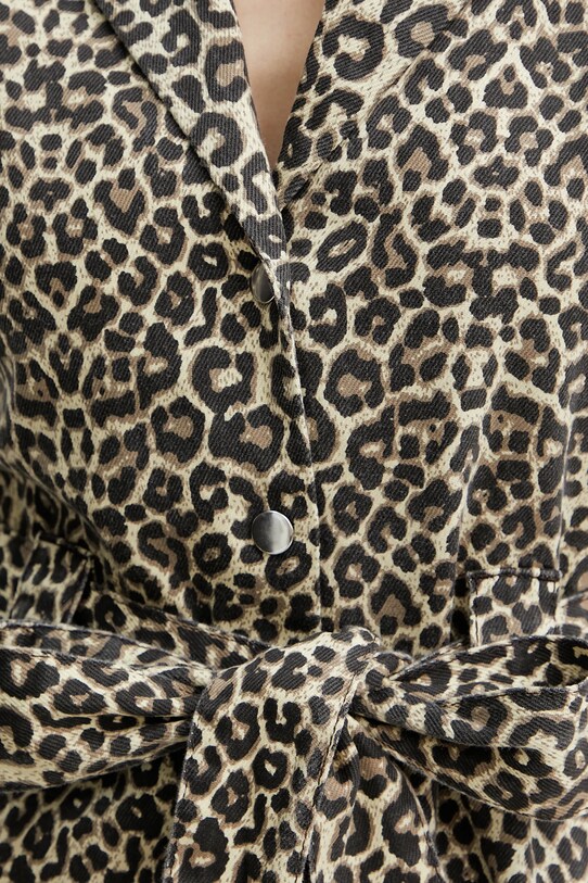 Morgan sukienka jeansowa REVAM REVAM beżowy