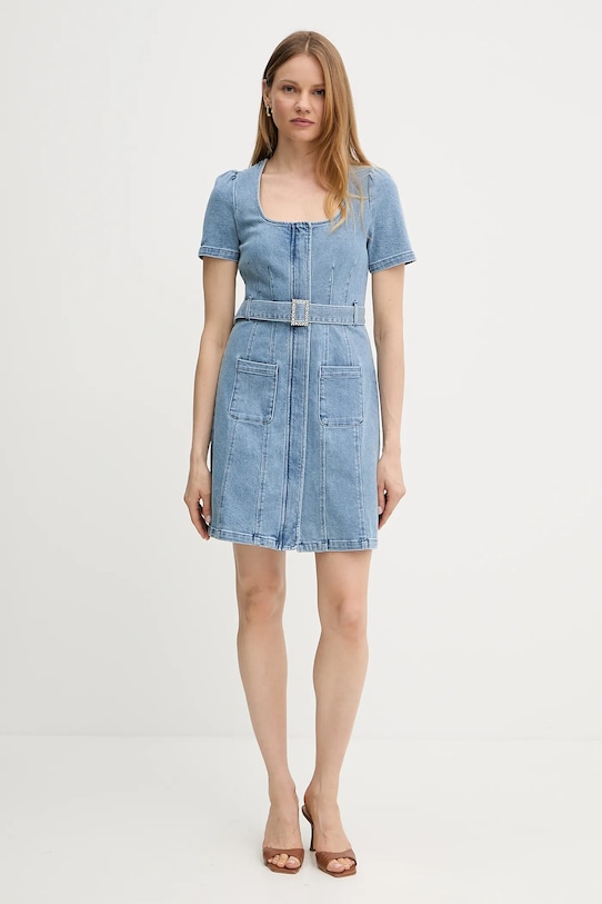 Morgan sukienka jeansowa RUBIL RUBIL niebieski SS25