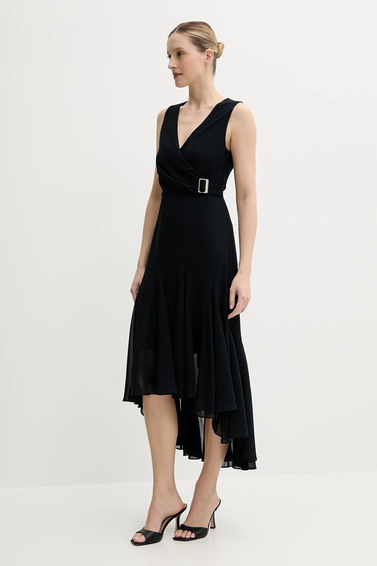 Šaty Morgan REEL REEL čierna SS25