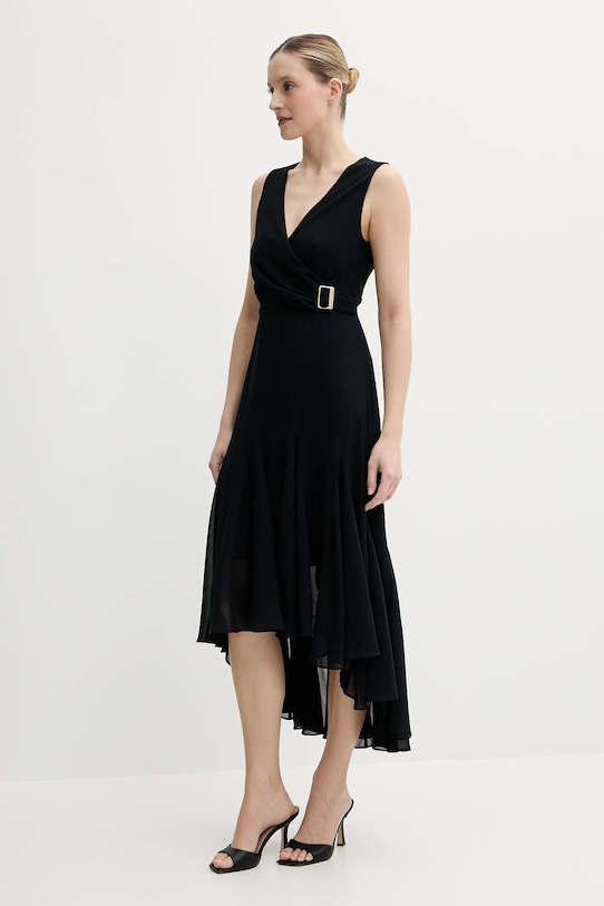 Šaty Morgan REEL REEL čierna SS25