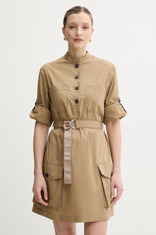 Bavlněné šaty MAX&Co. mini zelená 2516221084200