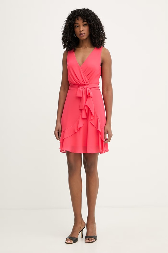 Morgan sukienka kopertowa ROSVAL ROSVAL różowy SS26