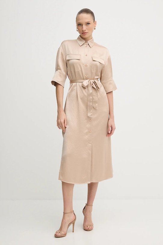 Marc Aurel sukienka 6553.2000.93424 beżowy SS25