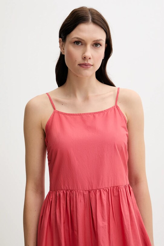 Ruházat United Colors of Benetton pamut ruha 4KUSDV0B7 rózsaszín