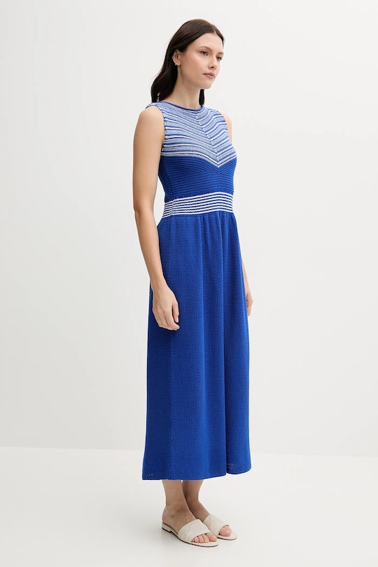 United Colors of Benetton sukienka 1194EV02A fioletowy SS25