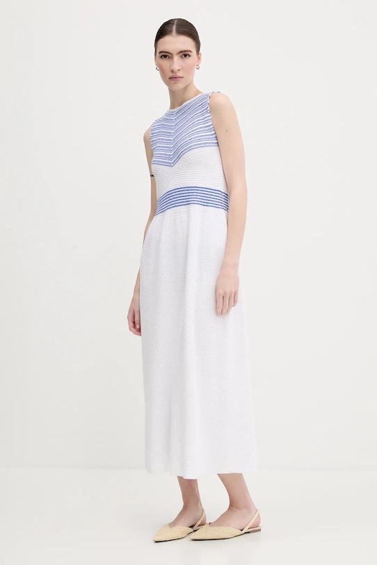 United Colors of Benetton rochie maxi albastru 1194EV02A