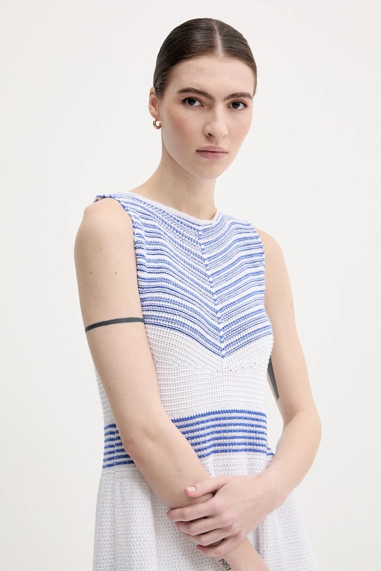 United Colors of Benetton rochie 1194EV02A albastru