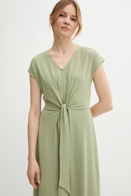 United Colors of Benetton sukienka zielony 3FJHDV01T