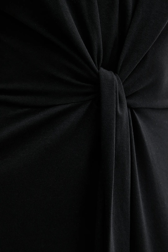 United Colors of Benetton sukienka 3FJHDV01T czarny