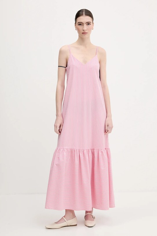 Сукня United Colors of Benetton візерунок рожевий 4SZRDV0B8