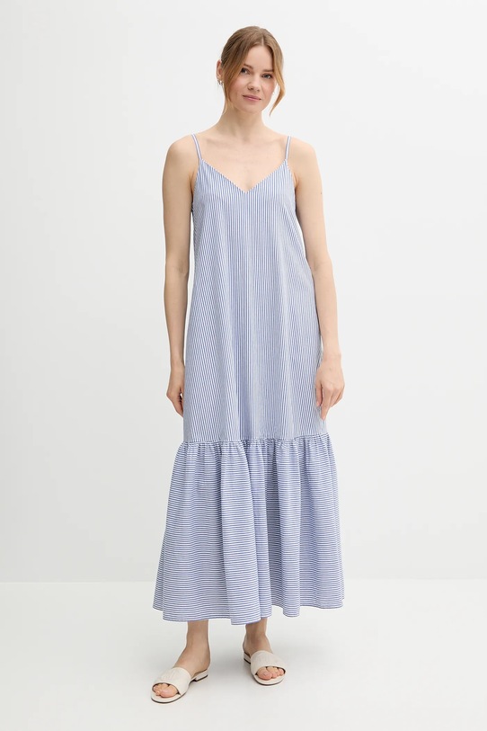 United Colors of Benetton rochie maxi albastru 4SZRDV0B8