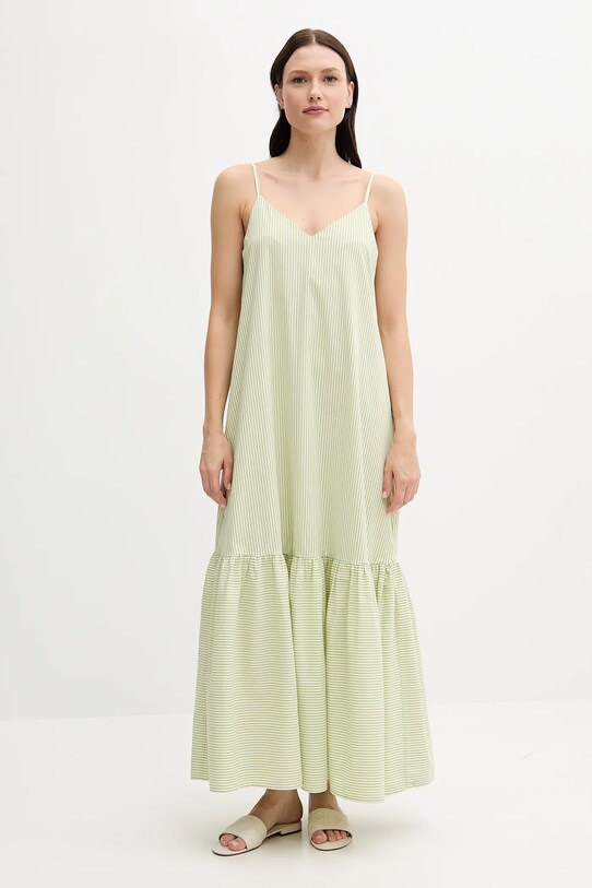 United Colors of Benetton ruha 4SZRDV0B8 zöld SS25