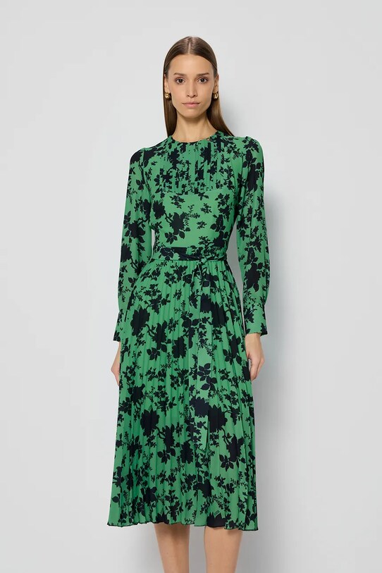 Oblačila Obleka Bizuu NYLA NYLA.ACUTO.MULTI.SS25 zelena