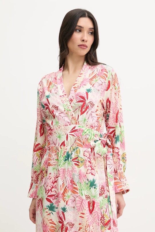 Melissa Odabash rochie din amestec de in roz MO.MELINA