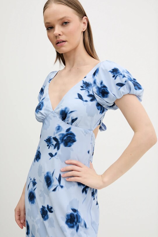 Рокля Abercrombie & Fitch син KI159.5580.248