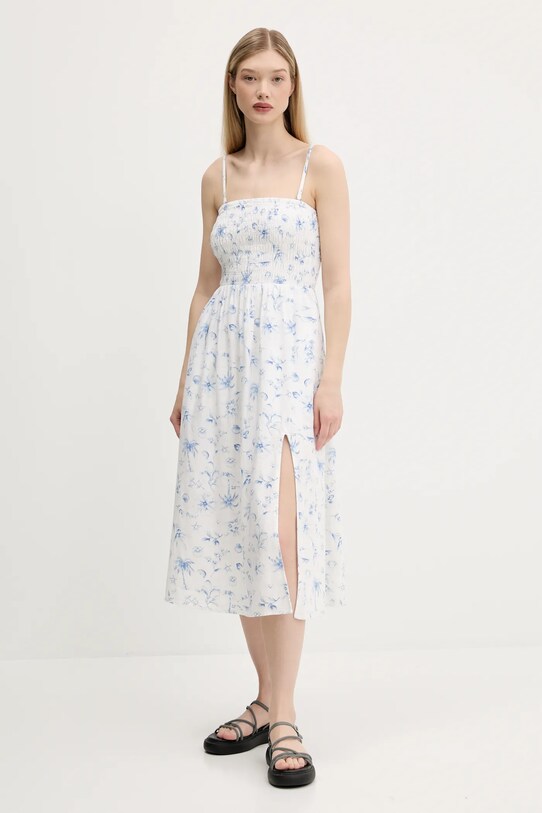 Hollister Co. rochie din in KI359.1209.108 bej SS25