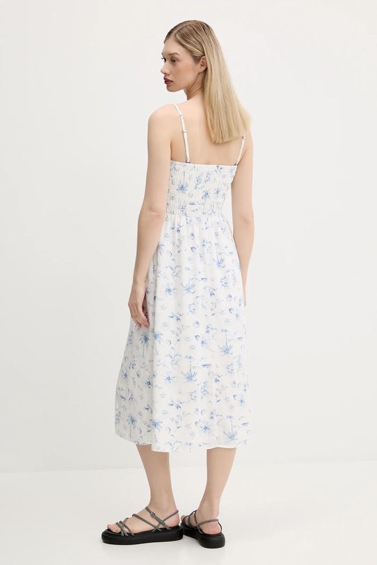 Odzież Hollister Co. sukienka lniana KI359.1209.108 beżowy