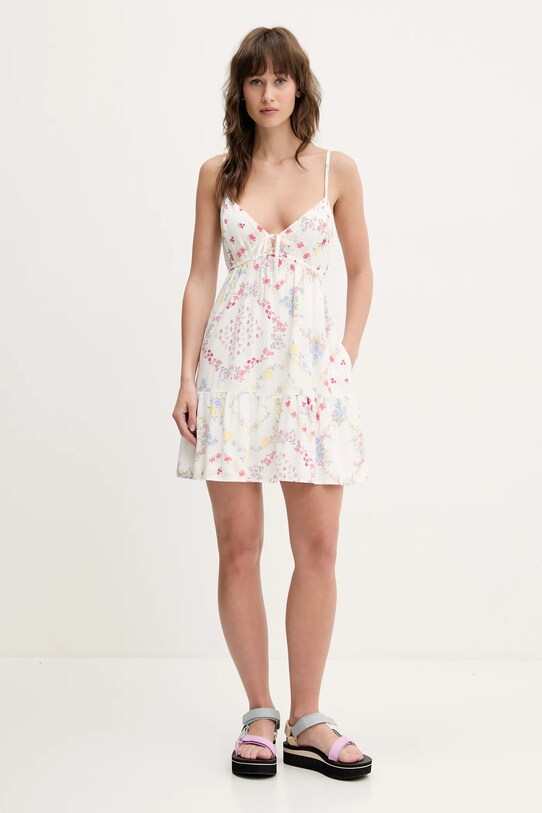 Рокля Hollister Co. KI359.5019.119 бял SS25