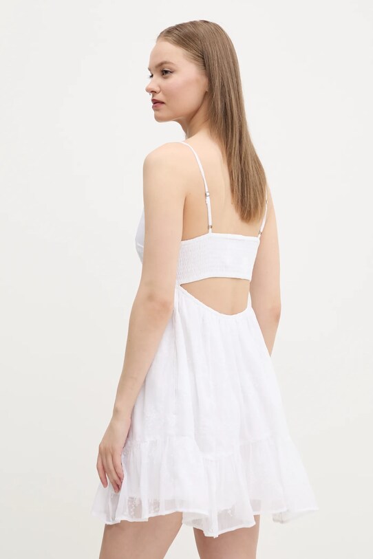 Ρούχα Φόρεμα Hollister Co. KI359.5020.100 λευκό