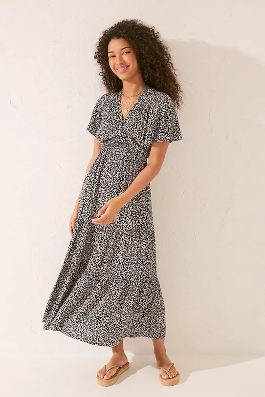 women'secret rochie maxi negru 5549923