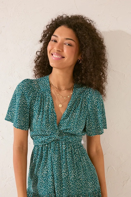 Рокля women'secret 5549922 тюркоазен SS25