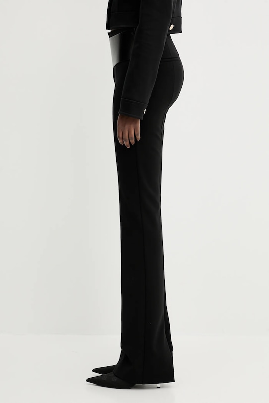 Sportmax spodnie Angolo1234 2512131043600 czarny SS25