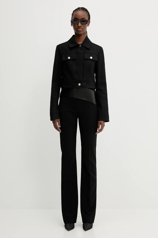 Sportmax spodnie Angolo1234 2512131043600 czarny