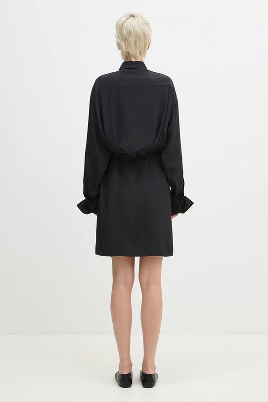 Clothing Sportmax silk dress Eolie 2512221031600 black