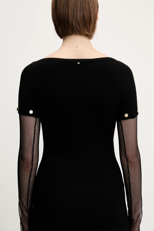 Šaty Sportmax Grazia černá 2512321041600