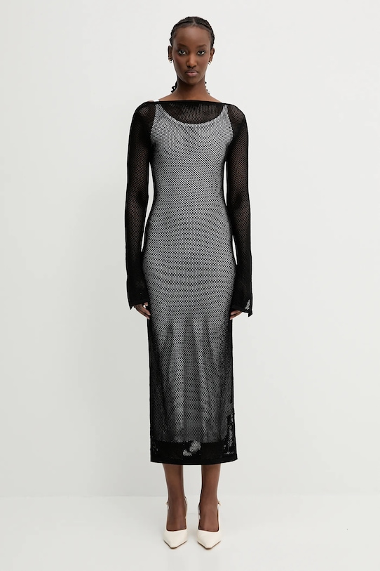 Šaty Sportmax Grado přiléhavý černá 2512391012600