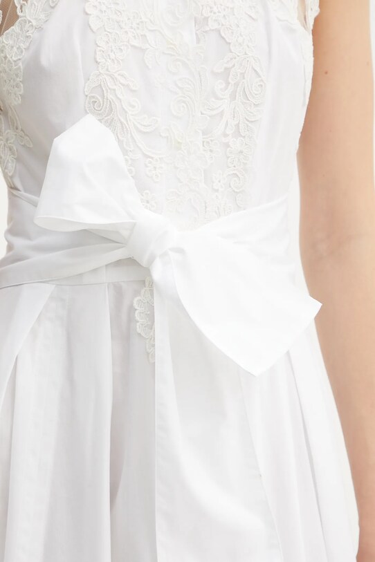 Ermanno Scervino pamut ruha D464Q613OVZ fehér