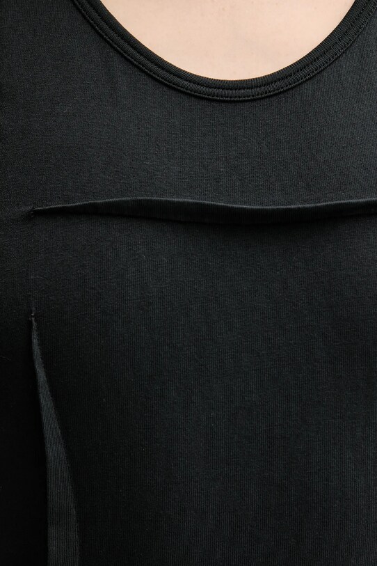 MM6 Maison Margiela sukienka bawełniana S62DG0048.M20108.899 czarny