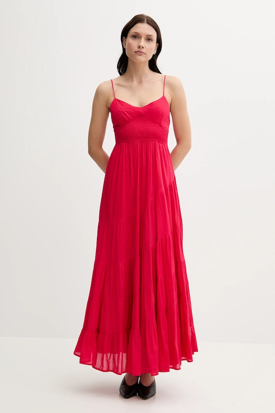 Hoss Intropia sukienka bawełniana 8229113 różowy SS25