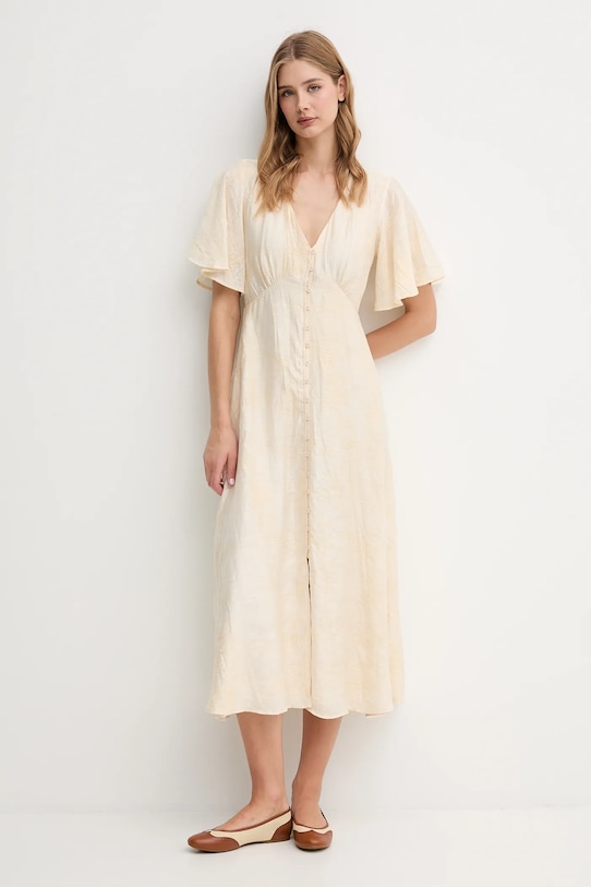 Hoss Intropia sukienka casual beżowy 8229128