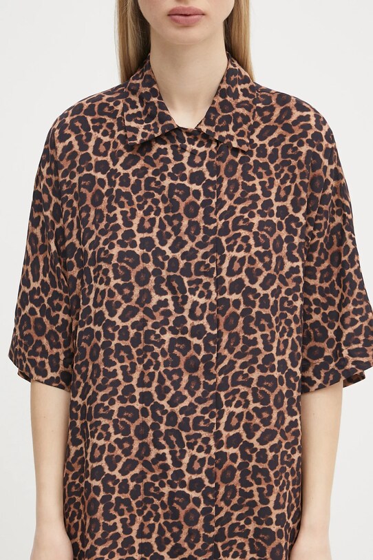 Anine Bing sukienka Julia Dress brązowy A.02.0491