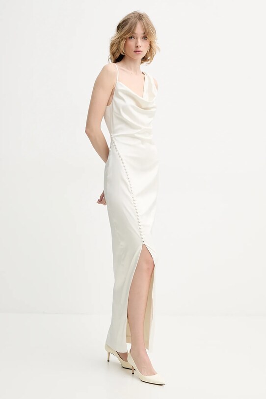 Rotate rochie 113923857 bej SS25