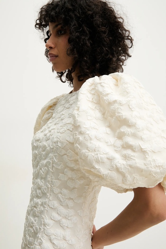 Платье Rotate 114551857 бежевый