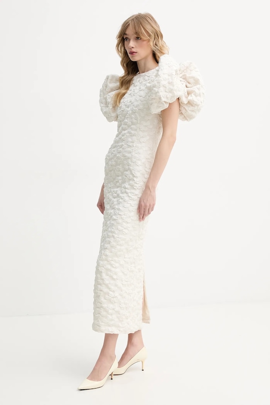 Сукня Rotate короткий бежевий 114553857