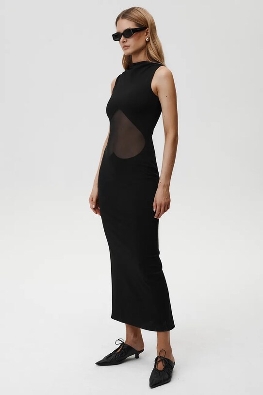 Undress Code rochie Divine Dress 886 negru SS25
