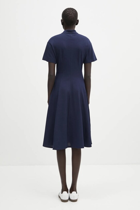 Одежда Хлопковое платье Lacoste EF9621 тёмно-синий