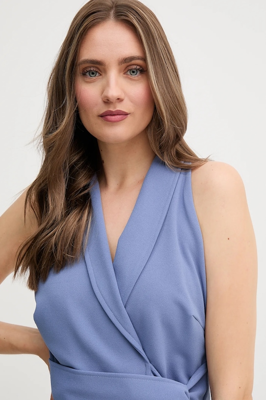 Sandro Ferrone sukienka niebieski S18XBESAY