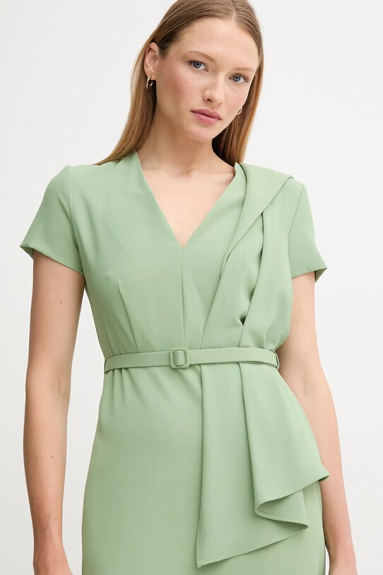 Sandro Ferrone rochie verde S23XBEBALDACCHINI