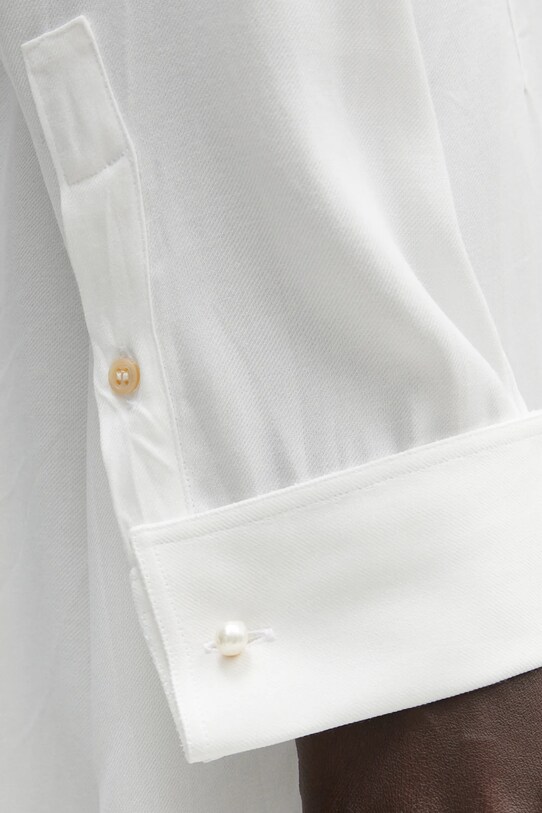 Wales Bonner dress Antille white WS25DR05.VI03.100